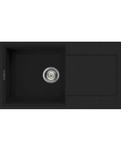 Кухонная мойка черный Tetogranit Omoikiri Sakaime 78-BL