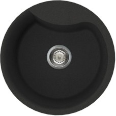Кухонная мойка черный Tetogranit Omoikiri Yasugata 48R-BL