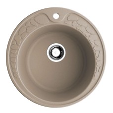 Кухонная мойка бежевый Artgranit Omoikiri Tovada 51-SA