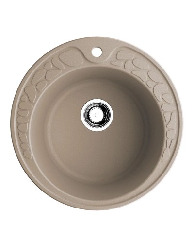 Кухонная мойка бежевый Artgranit Omoikiri Tovada 51-SA