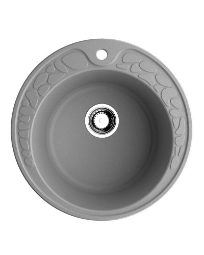 Кухонная мойка ленинградский серый Artgranit Omoikiri Tovada 51-GR