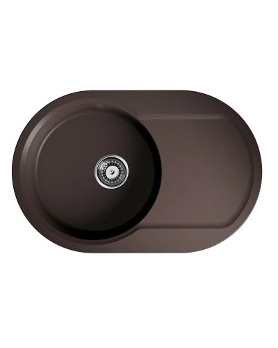 Кухонная мойка темный шоколад Artgranit Omoikiri Manmaru 78-DC