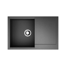 Кухонная мойка черный Artgranit Omoikiri Daisen 78-BL