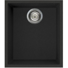 Кухонная мойка черный Tetogranit Omoikiri Bosen 38-U-BL