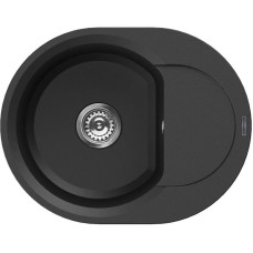 Кухонная мойка черный Tetogranit Omoikiri Sakaime 60E-BL