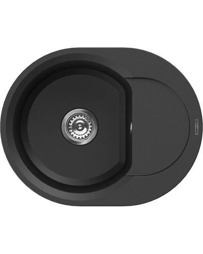 Кухонная мойка черный Tetogranit Omoikiri Sakaime 60E-BL