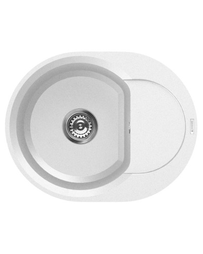 Кухонная мойка белый Tetogranit Omoikiri Sakaime 60E-WH