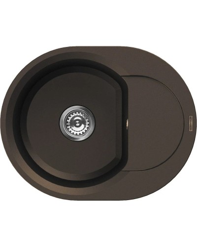 Кухонная мойка темный шоколад Tetogranit Omoikiri Sakaime 60E-DC