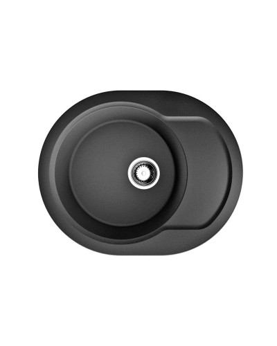 Кухонная мойка черный Artgranit Omoikiri Manmaru 62-BL