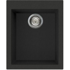 Кухонная мойка черный Tetogranit Omoikiri Bosen 41-BL