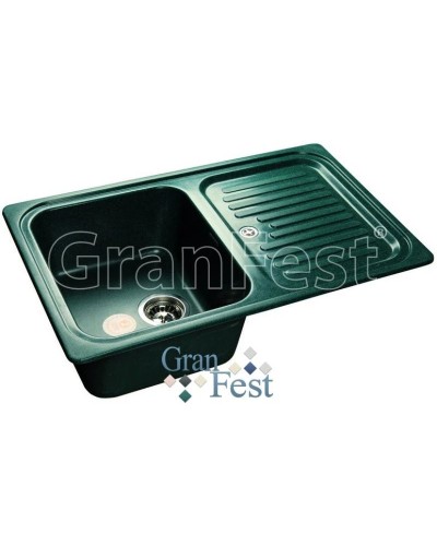 Кухонная мойка зеленый GranFest Standart GF-S780L