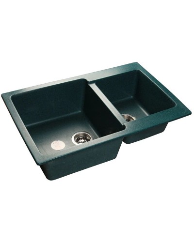 Кухонная мойка зеленый GranFest Practic GF-P780K