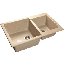 Кухонная мойка песочный GranFest Practic GF-P780K