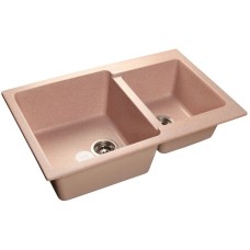 Кухонная мойка розовый GranFest Practic GF-P780K