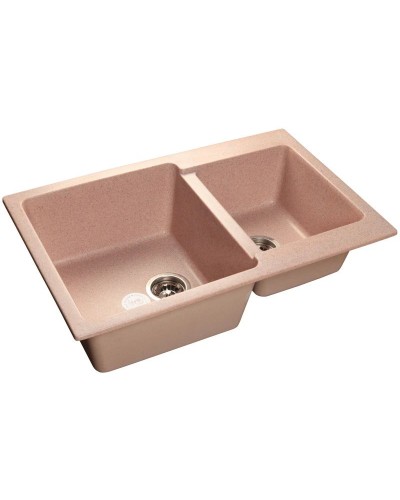 Кухонная мойка розовый GranFest Practic GF-P780K