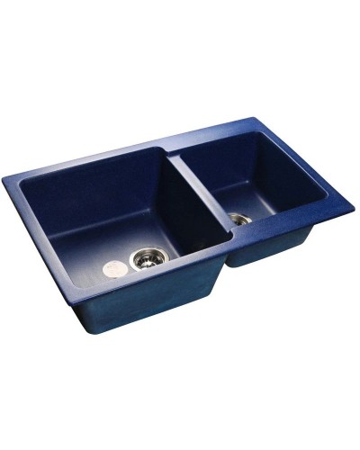 Кухонная мойка синий GranFest Practic GF-P780K