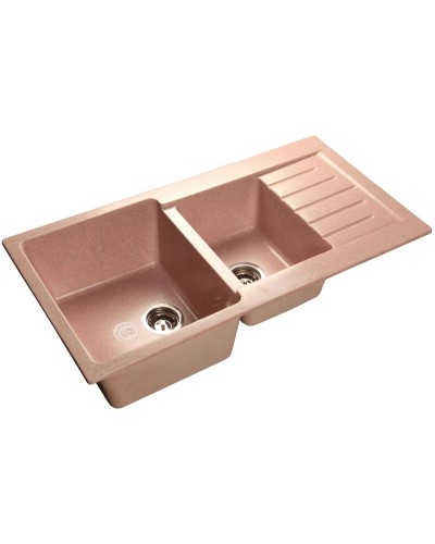 Кухонная мойка розовый GranFest Practic GF-P980KL