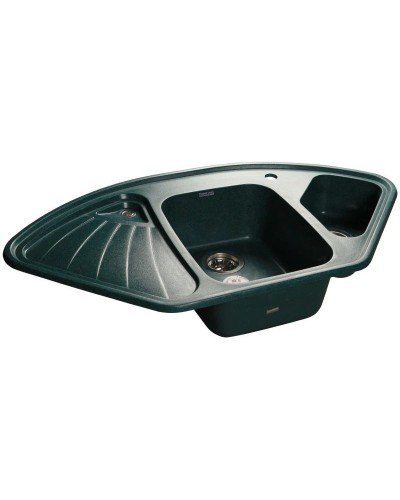 Кухонная мойка зеленый GranFest Corner GF-C1040E