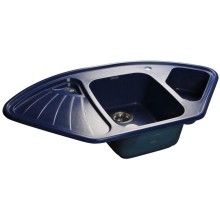 Кухонная мойка синий GranFest Corner GF-C1040E