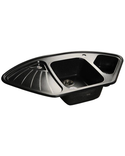 Кухонная мойка черный GranFest Corner GF-C1040E