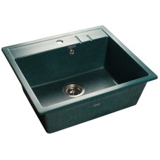 Кухонная мойка зеленый GranFest Quadro GF-Q560