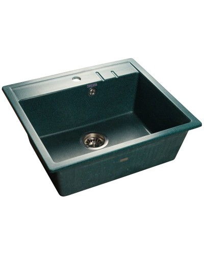 Кухонная мойка зеленый GranFest Quadro GF-Q560