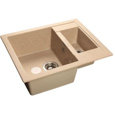 Кухонная мойка песочный GranFest Quadro GF-Q610K
