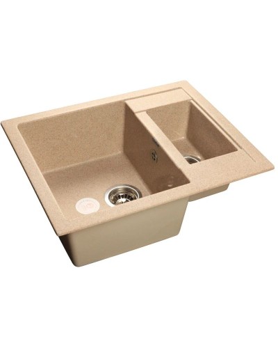 Кухонная мойка песочный GranFest Quadro GF-Q610K