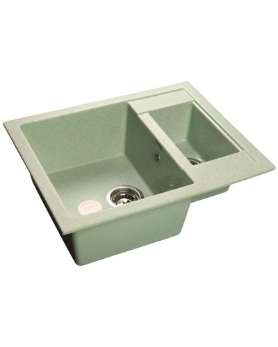 Кухонная мойка салатовый GranFest Quadro GF-Q610K