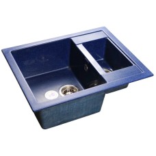 Кухонная мойка синий GranFest Quadro GF-Q610K