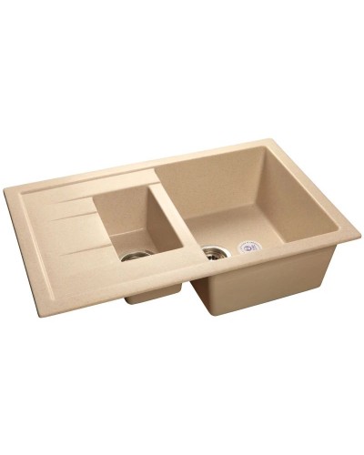 Кухонная мойка бежевый GranFest Quadro GF-Q775KL