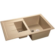 Кухонная мойка песочный GranFest Quadro GF-Q775KL