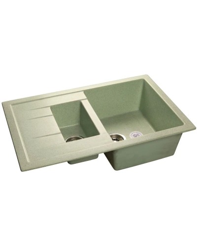 Кухонная мойка салатовый GranFest Quadro GF-Q775KL