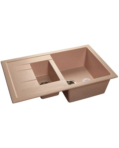 Кухонная мойка светло-розовый GranFest Quadro GF-Q775KL