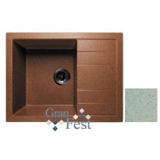 Кухонная мойка салатовый GranFest Quadro GF-Q650L