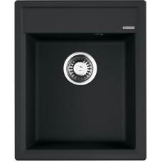 Кухонная мойка черный Artgranit Omoikiri Daisen 42-BL