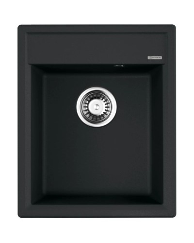 Кухонная мойка черный Artgranit Omoikiri Daisen 42-BL