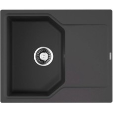Кухонная мойка черный Artgranit Omoikiri Yonaka 61-BL