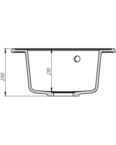 Кухонная мойка белый IDDIS Kitchen G K05W511I87