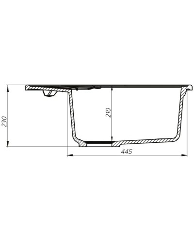 Кухонная мойка песок IDDIS Kitchen G K08P621I87