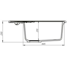 Кухонная мойка сафари IDDIS Kitchen G K09S621I87