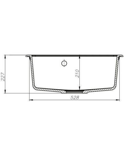 Кухонная мойка белый IDDIS Vane G V05W571I87