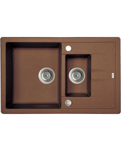 Кухонная мойка шоколад IDDIS Vane G V34C785I87
