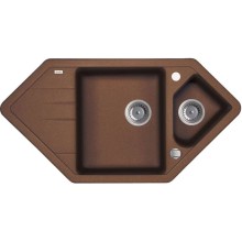 Кухонная мойка шоколад IDDIS Vane G V36C965I87