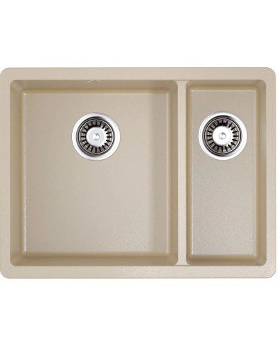 Кухонная мойка бежевый Artgranit Omoikiri Kata 55-2-U-SA