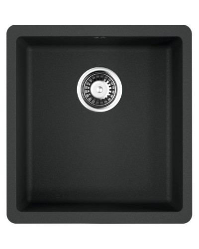Кухонная мойка черный Artgranit Omoikiri Kata 40-U-BL