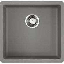 Кухонная мойка ленинградский серый Artgranit Omoikiri Kata 44-U-GR