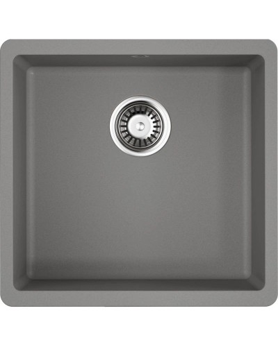 Кухонная мойка ленинградский серый Artgranit Omoikiri Kata 44-U-GR