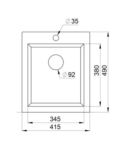 Кухонная мойка Seaman Eco Granite SGR-4201-Sand.A