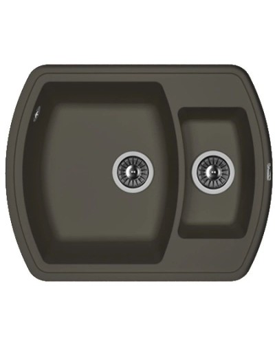 Кухонная мойка Florentina Nire антрацит 20.220.D0630.302